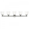 Catania 5 Light Polished Chrome Large Vanity Sconce (16785-05)