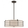 Blanchard 4 Light English Bronze Pendant Chandelier (55114-92)