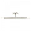 Monaco 2 Light Brushed Nickel Semi-Flush (46842-91)