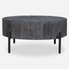 Adjoin Rustic Black Coffee Table (24462)