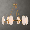 Oviform 6 Light Round Chandelier (21379)