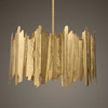 Uttermost Golden Gate 8 Light Industrial Pendant (21579)