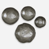 Uttermost Lucky Coins Nickel Wall Decor, Set of 4 (04344)