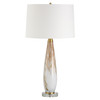 Uttermost Lyra White & Gold Table Lamp (30262)
