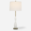 Annora Glossy White Table Lamp (30235)