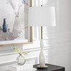 Annora Glossy White Table Lamp (30235)
