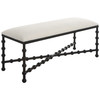 Iron Drops Cushioned Bench (23756)
