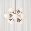 Droplet 16 Light Sputnik Chandelier (21357)