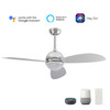 Coren 52'' Smart Ceiling Fan with Remote, Light Kit Included?Works with Google Assistant and Amazon Alexa,Siri Shortcut. (VS523Q3-L12-SC-1)