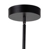 Artcraft Lighting Trilogy Collection Integrated LED Pendant, Black & Brass (AC6741BB)