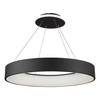 Artcraft Lighting Lazio Collection Integrated LED Chandelier, Black (BT2012BK)