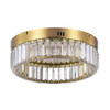 Artcraft Lighting Stella Single Tier LED Flushmount Brushed Brass (AC6724BB)