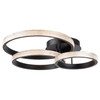 Artcraft Lighting Nova 40W LED Flush Mount Black (AC6715BK)