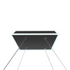 Artcraft Lighting Lazio Collection Integrated LED Chandelier, Black (BT2021BK)