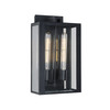 Artcraft Lighting Waterville Collection 2-Light Exterior Wall Light, Matte Black (AC8791BK)