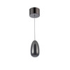 Artcraft Lighting Royal Pearl Collection Integrated LED Pendant, Gun Metal (AC6650GM)