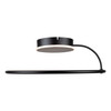 Artcraft Lighting Halo Collection Integrated LED Semi-Flush Mount, Black (AC6633BK)