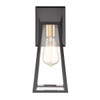 Artcraft Lighting Lucian Wall Sconce Black and Brushed Brass (AC11857BK)