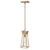Artcraft Lighting Lucian Single Pendant Brushed Brass (AC11850BB)