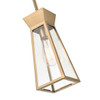 Artcraft Lighting Lucian Single Pendant Brushed Brass (AC11850BB)