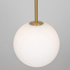 Artcraft Lighting Aurelia Collection 1-Light Pendant Brass (AC11761BR)