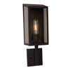 Artcraft Lighting Sonesta Collection 1-Light Exterior Wall Light, Black (AC8810BK)