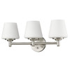 Paige 3-Light Satin Nickel Vanity (IN41310SN)