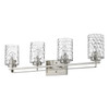 Livvy 4-Light Satin Nickel Vanity (IN40013SN)