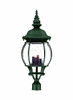 Chateau 4-Light Matte Black Post Mount Light (5157BK)