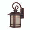 Somerset 1-Light Architectural Bronze Wall Light (8122ABZ)