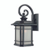 Somerset 1-Light Matte Black Wall Light (8122BK)