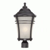 Vero 1-Light Black Coral Post Mount Light (39627BC)