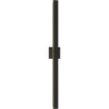 Z-2040 Collection LED Matte Black Contemporary Large Outdoor Wall Light (P560369-31M-CS)