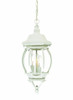 Chateau 3-Light Textured White Hanging Light (5160TW)