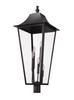 Gannon 5 Light Outdoor Post Mount Fixture in Black (5008PHXXLR-BK)