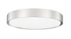 Kawan 1 Light Flush Mount in Brushed Nickel (1014F20-BN-LED)
