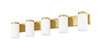 Z-Lite Burk 5 Light Vanity in Luxe Gold (746-5V-LG)
