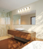 Z-Lite Burk 5 Light Vanity in Brushed Nickel (746-5V-BN)