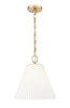 Alaric 1 Light Pendant in Modern Gold (3042P14-MGLD)