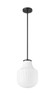 Newbury 1 Light Pendant in Matte Black (7510P10-MB)