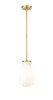 Newbury 1 Light Pendant in Modern Gold (7511P8-MGLD)