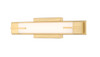 Z-Lite Chase 1 Light Vanity in Modern Gold (4100-18W-MGLD-LED)