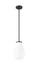 Newbury 1 Light Pendant in Matte Black (7511P8-MB)