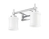 Cadoc 2 Light Vanity in Chrome (622-2V-CH)