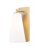 Z-Lite Farrell 1 Light Wall Sconce in Modern Gold (3043-1SS-MGLD)