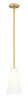 Farrell 1 Light Pendant in Modern Gold (3043P6-ROD-MGLD)