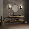 Danica 1 Light Wall Sconce in Matte Black (3044-1S-MB)