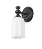 Z-Lite Orion 1 Light Wall Sconce in Matte Black (1102-1S-MB)