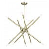 Soho 10 Light Antique Brass Medium Chandelier (47006-01)