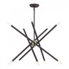 Soho 10 Light Bronze Medium Chandelier (47006-07)